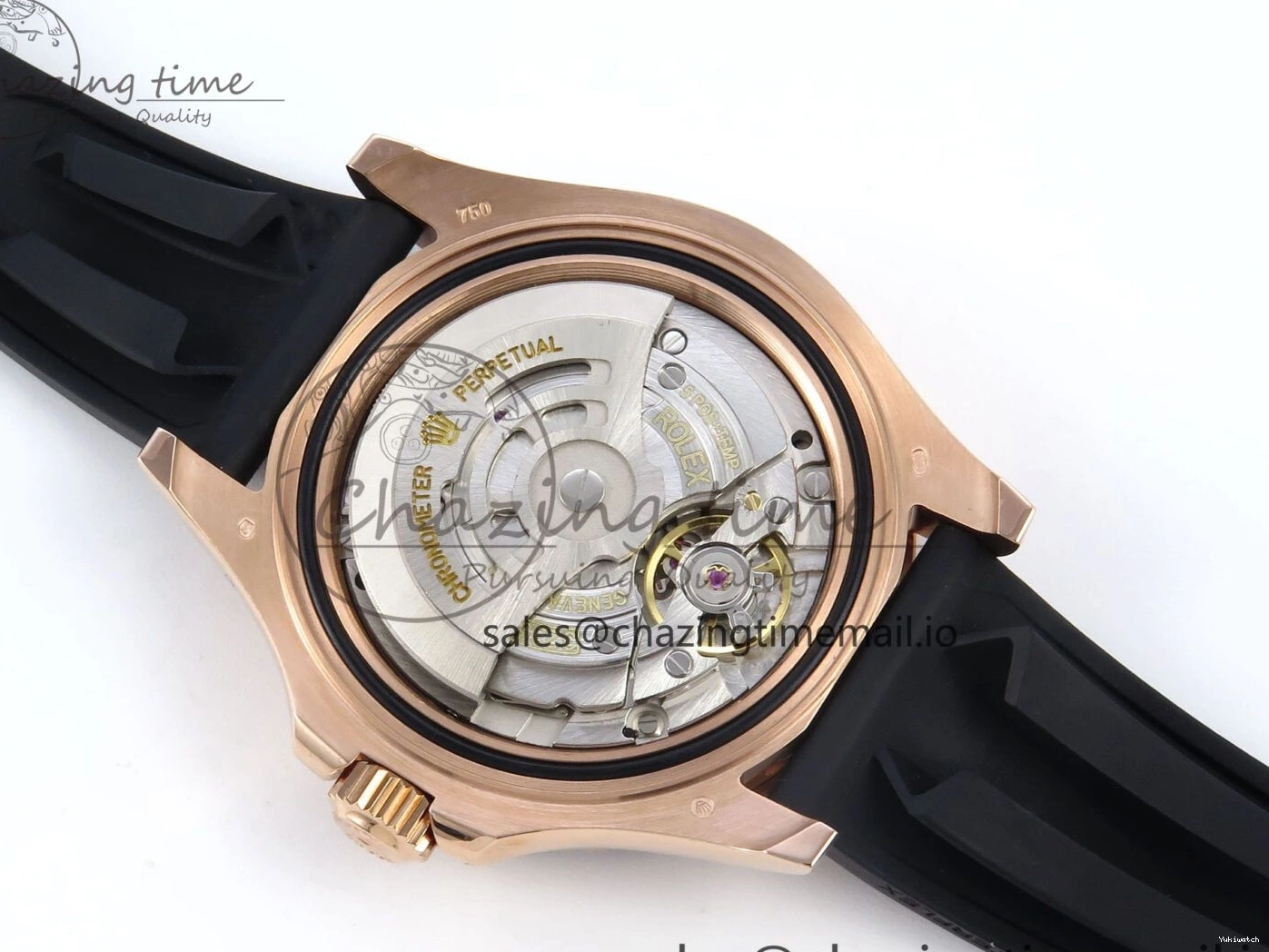 126655 A3235 Yacht-Master EWEF Dial Black 40mm on Best Strap Edition Oysterflex 0413